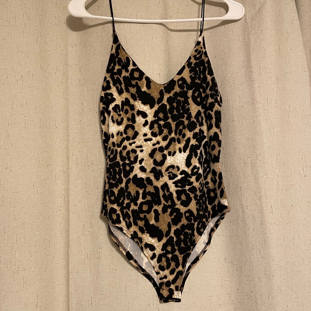 Cheetah Print Body Suit